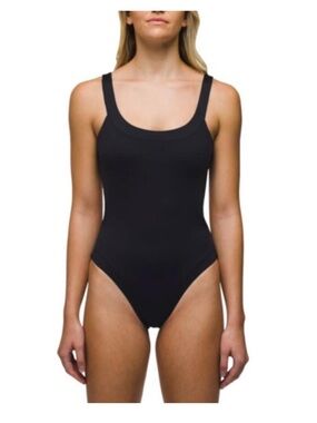 Prana Sugar Shore One Piece Swimsuit black NEW small
